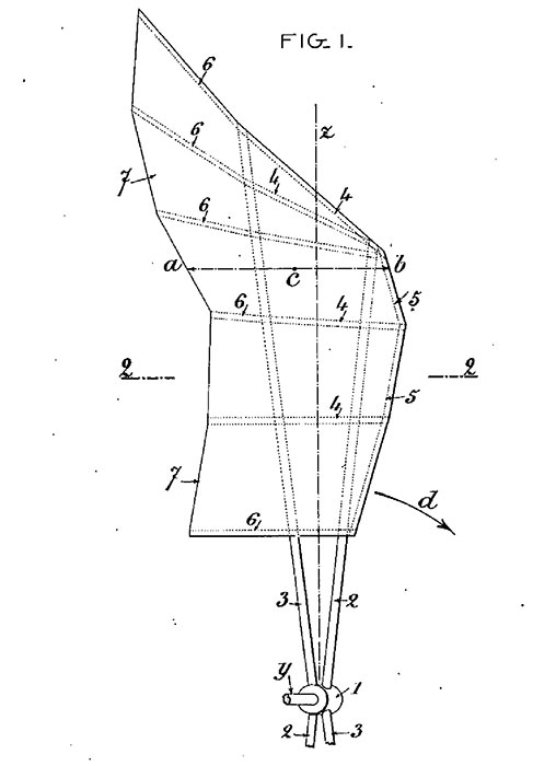 Die zum Patent angemeldete Schraube, Patentschrift 1903