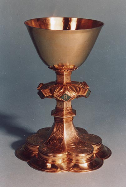 Mönchskelch, Silber vergoldet, 1519