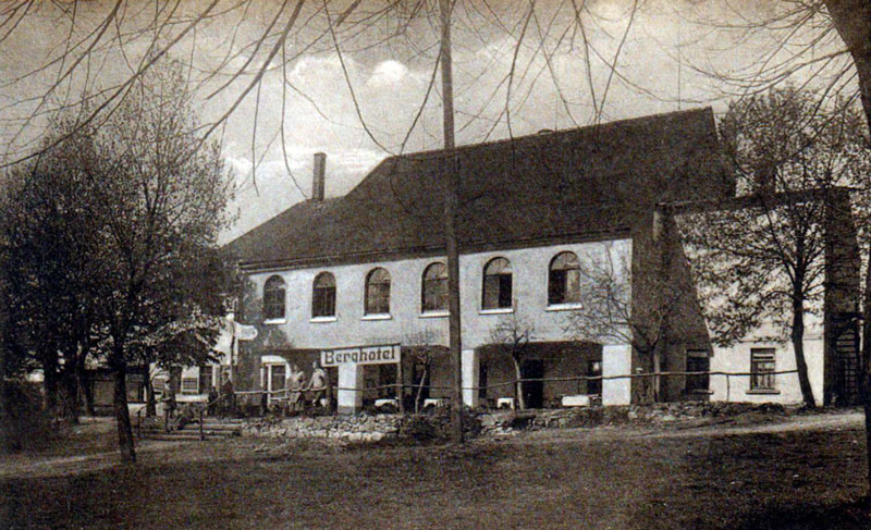 Der ehem. Schützenhof nach dem Umbau zum Berghotel, Foto 1920er