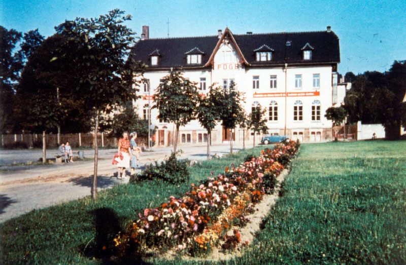 Das Volkshaus mit dem Sitz des FDGB, Foto 1960er